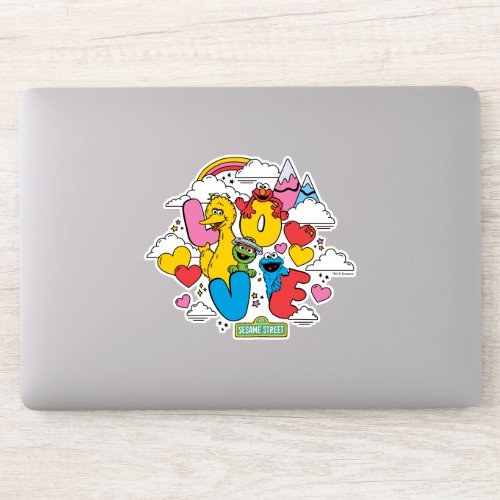 Sesame Street  Love Sticker