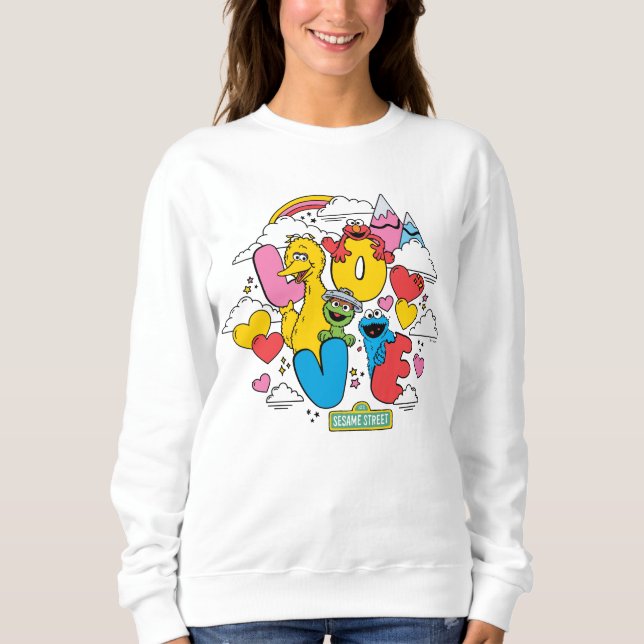 Sesame Street | Love Sweatshirt (Front)