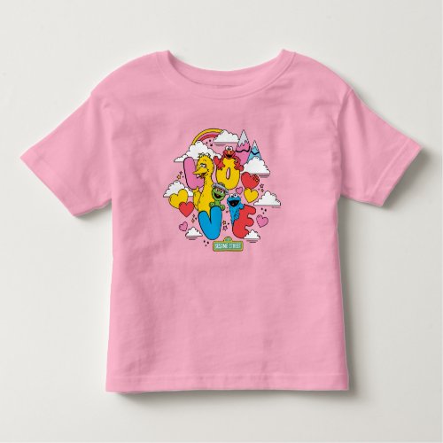 Sesame Street  Love Toddler T_shirt