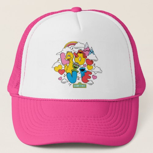 Sesame Street  Love Trucker Hat