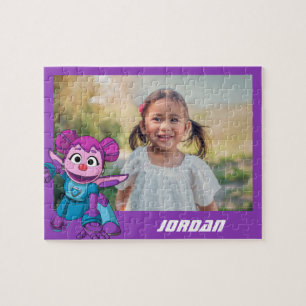 Sesame Street Mecha Builders Abby Add Name Jigsaw Puzzle