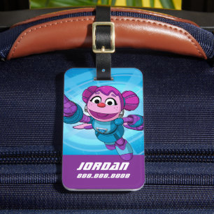 Sesame Street   Mecha Builders Abby   Add Name Luggage Tag