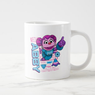 Sesame Street Mecha Builders Abby Cadabby Giant Coffee Mug