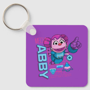 Sesame Street Mecha Builders Abby Cadabby Keychain