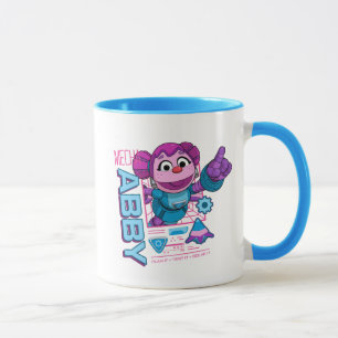 Sesame Street Mecha Builders Abby Cadabby Mug