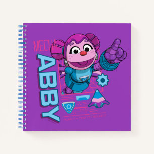 Sesame Street   Mecha Builders Abby Cadabby Notebook