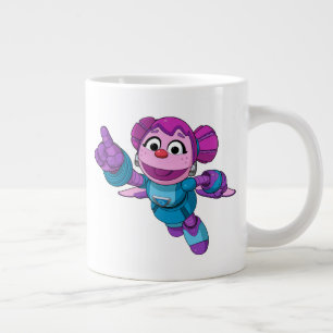 Sesame Street Mecha Builders Abby Giant Coffee Mug