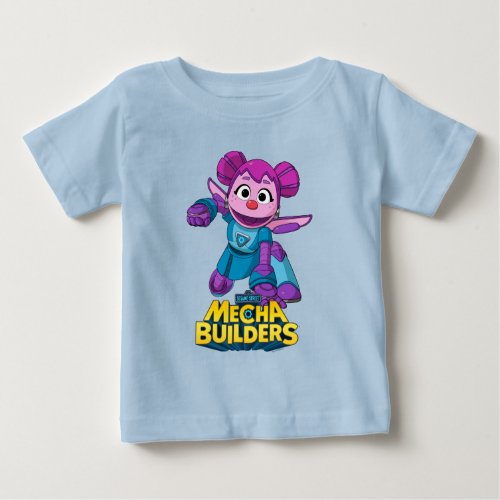 Sesame Street  Mecha Builders Abby In Action Baby T_Shirt