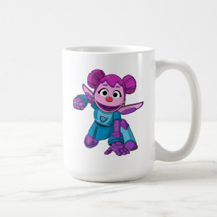 Sesame Street Mecha Builders Abby In Action Coffee Mug