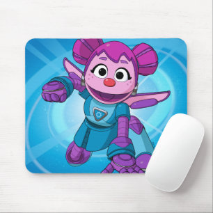 Sesame Street   Mecha Builders Abby In Action Mouse Pad