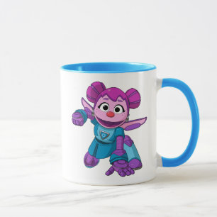 Sesame Street Mecha Builders Abby In Action Mug