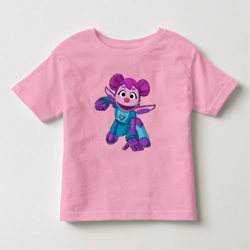 Sesame Street  Mecha Builders Abby In Action Toddler T_shirt
