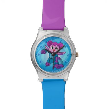 Sesame Street | Mecha Builders Abby In Action Watch by mechabuilders at Zazzle