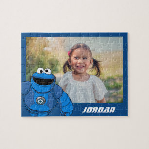 Sesame Street Mecha Builders Cookie In Action Jigsaw Puzzle