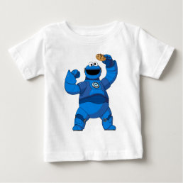 Sesame Street | Mecha Builders Cookie Monster Baby T-Shirt