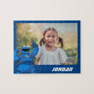Sesame Street Mecha Builders Cookie Monster Jigsaw Puzzle