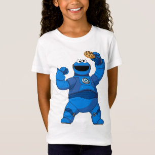 Sesame Street Mecha Builders Cookie Monster T-Shirt