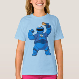 Sesame Street | Mecha Builders Cookie Monster T-Shirt