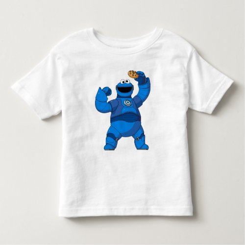 Sesame Street  Mecha Builders Cookie Monster Toddler T_shirt