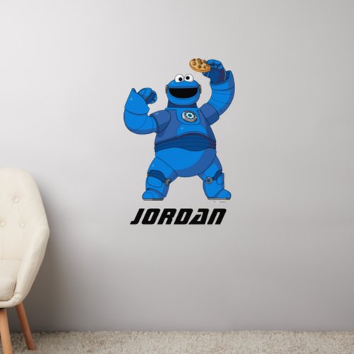 Sesame Street  Mecha Builders Cookie Monster Wall Decal