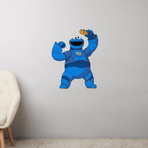 Sesame Street   Mecha Builders Cookie Monster Wall Decal