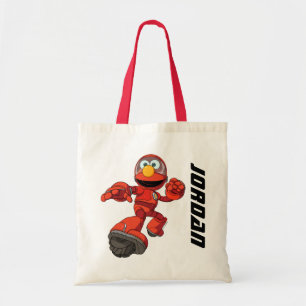 Sesame Street   Mecha Builders Elmo Add Your Name Tote Bag