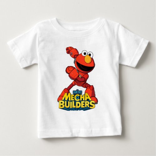 Sesame Street  Mecha Builders Elmo Baby T_Shirt