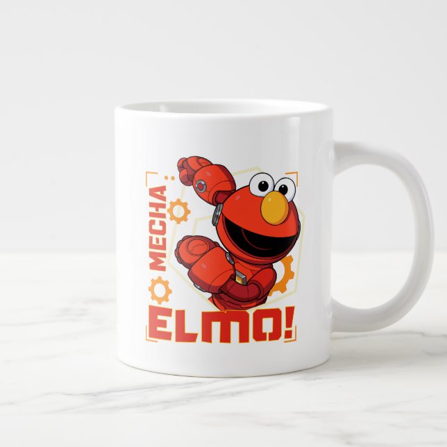 Sesame Street | Mecha Builders Elmo Design Giant Coffee Mug (Right)