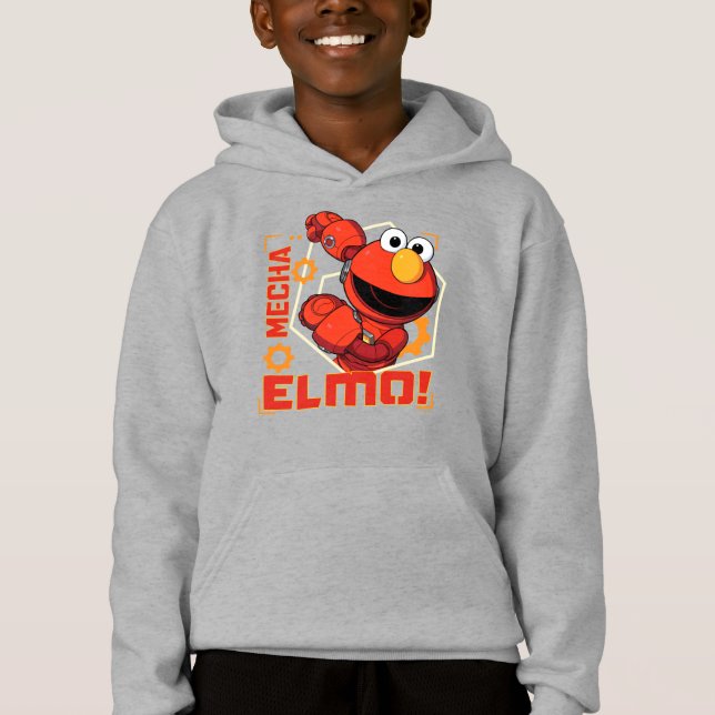 Sesame Street | Mecha Builders Elmo Design Hoodie (Front)