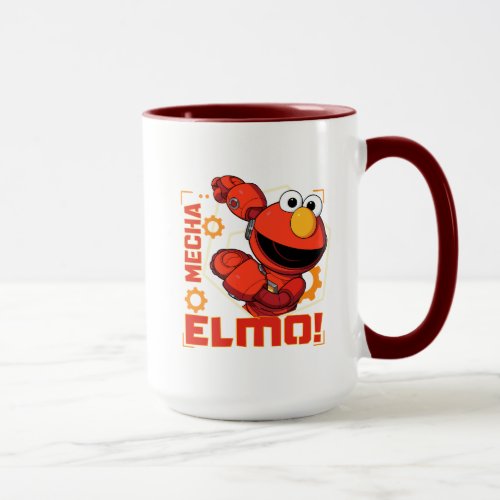 Sesame Street  Mecha Builders Elmo Design Mug