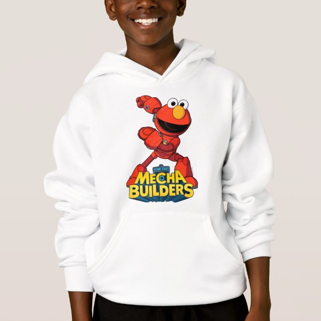 Sesame Street | Mecha Builders Elmo Hoodie (Front)