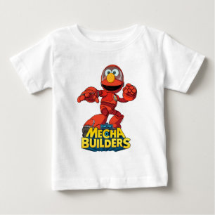 Sesame Street Mecha Builders Elmo In Action Baby T-Shirt