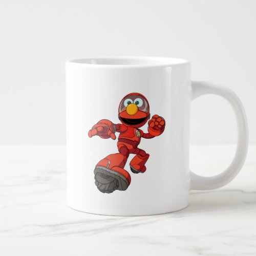 Sesame Street  Mecha Builders Elmo In Action Giant Coffee Mug