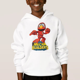 Sesame Street   Mecha Builders Elmo In Action Hoodie