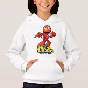 Sesame Street   Mecha Builders Elmo In Action Hoodie