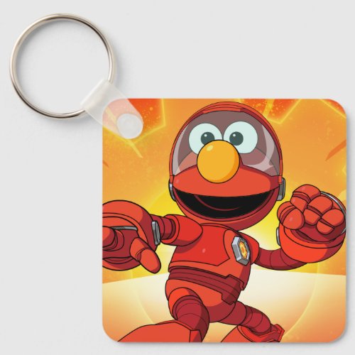 Sesame Street  Mecha Builders Elmo In Action Keychain