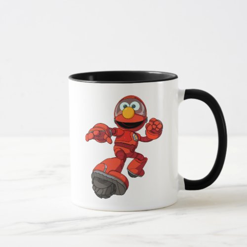 Sesame Street  Mecha Builders Elmo In Action Mug