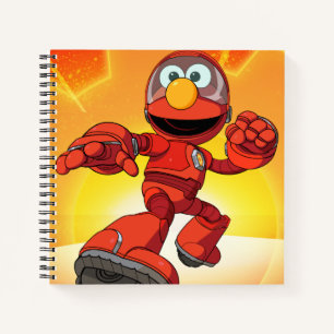 Sesame Street Mecha Builders Elmo In Action Notebook