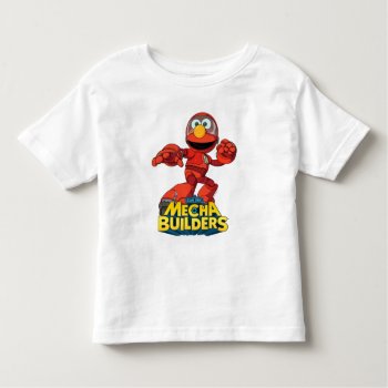 Sesame Street | Mecha Builders Elmo In Action Toddler T-shirt by mechabuilders at Zazzle