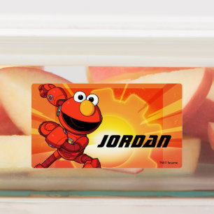Sesame Street Mecha Builders Elmo Labels