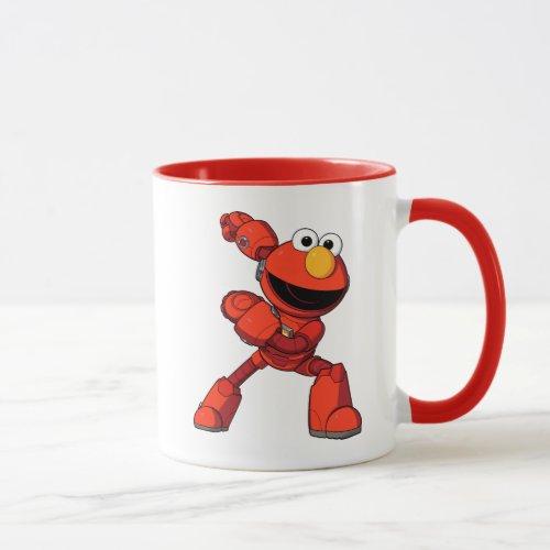 Sesame Street  Mecha Builders Elmo Mug