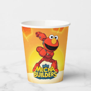 Sesame Street   Mecha Builders Elmo Paper Cups