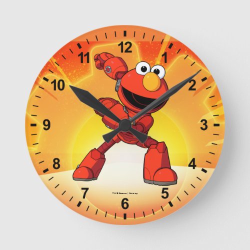 Sesame Street  Mecha Builders Elmo Round Clock