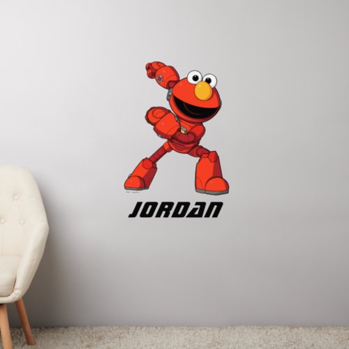 Sesame Street  Mecha Builders Elmo Wall Decal