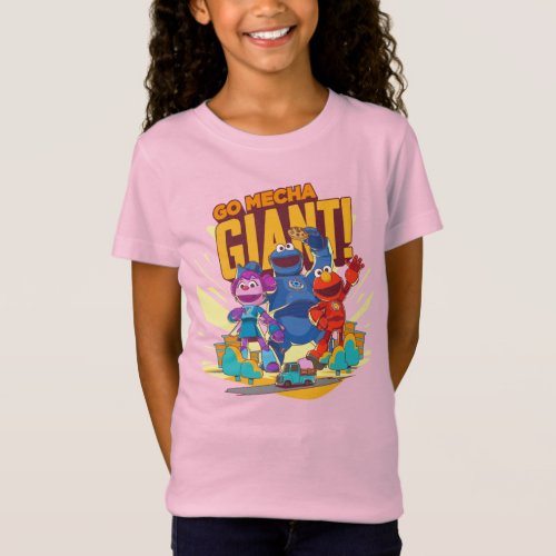 Sesame Street  Mecha Builders Go Mecha Giant T_Shirt