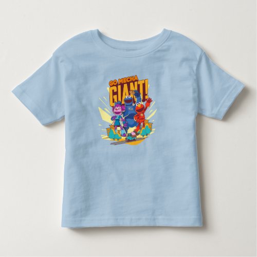 Sesame Street  Mecha Builders Go Mecha Giant Toddler T_shirt