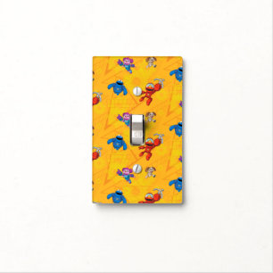 Sesame Street   Mecha Builders Pattern Light Switch Cover