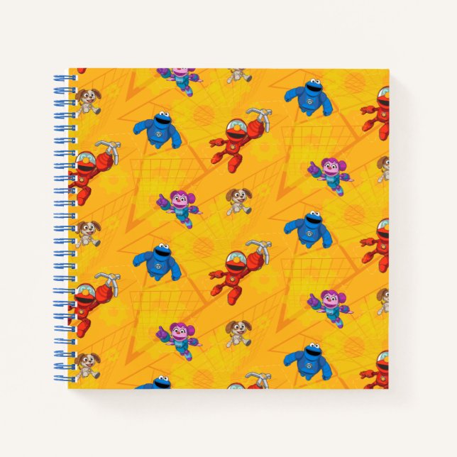 Sesame Street | Mecha Builders Pattern Notebook (Front)