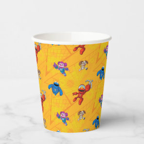 Sesame Street | Mecha Builders Pattern Paper Cups