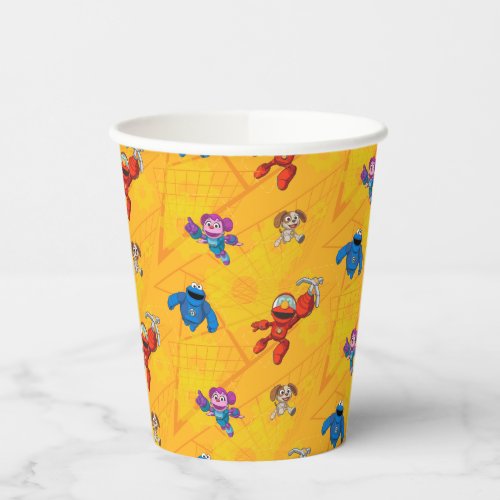 Sesame Street  Mecha Builders Pattern Paper Cups